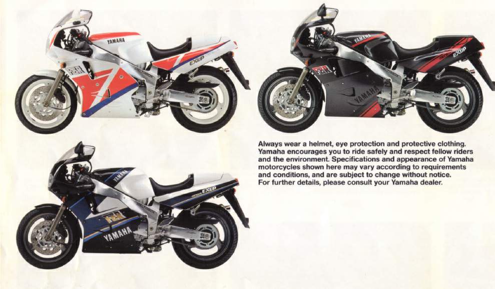 Carénage Droit Yamaha FZR 1000 Exup 1989-1990 - Réf 3GM-2835K - Occasion